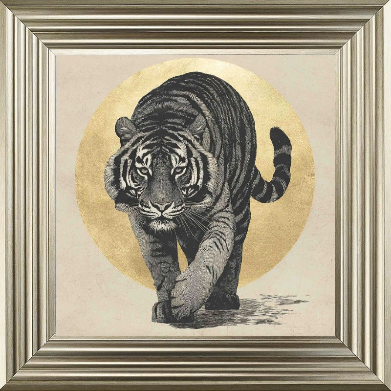 Stalking Gold Tiger