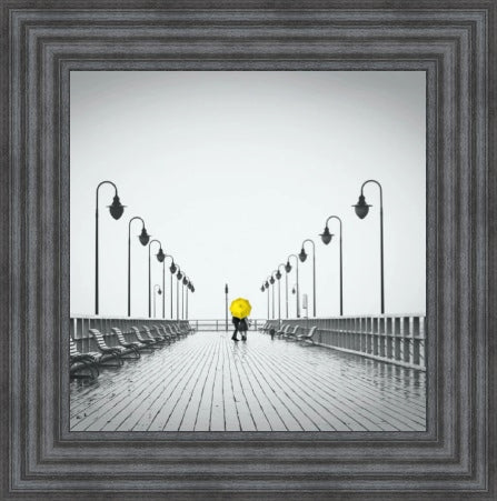 Strolling On The Pier - Yellow