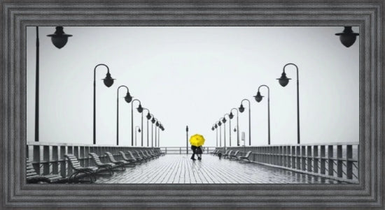Strolling On The Pier - Yellow