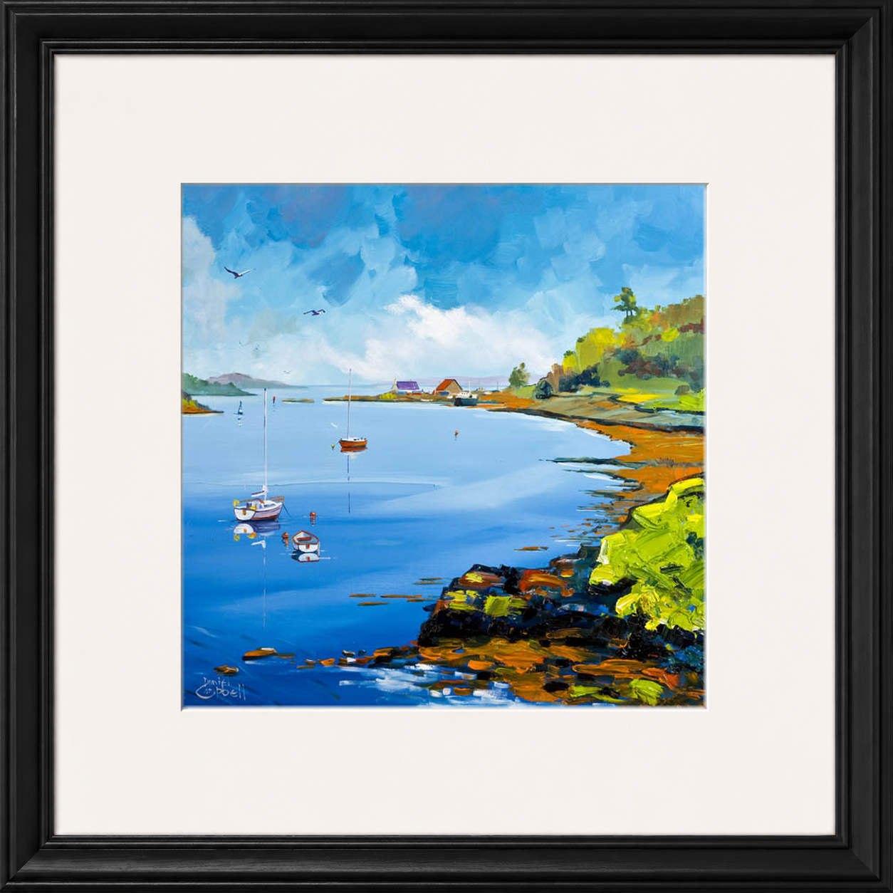 Calm Waters, Loch Fyne by Daniel Campbell