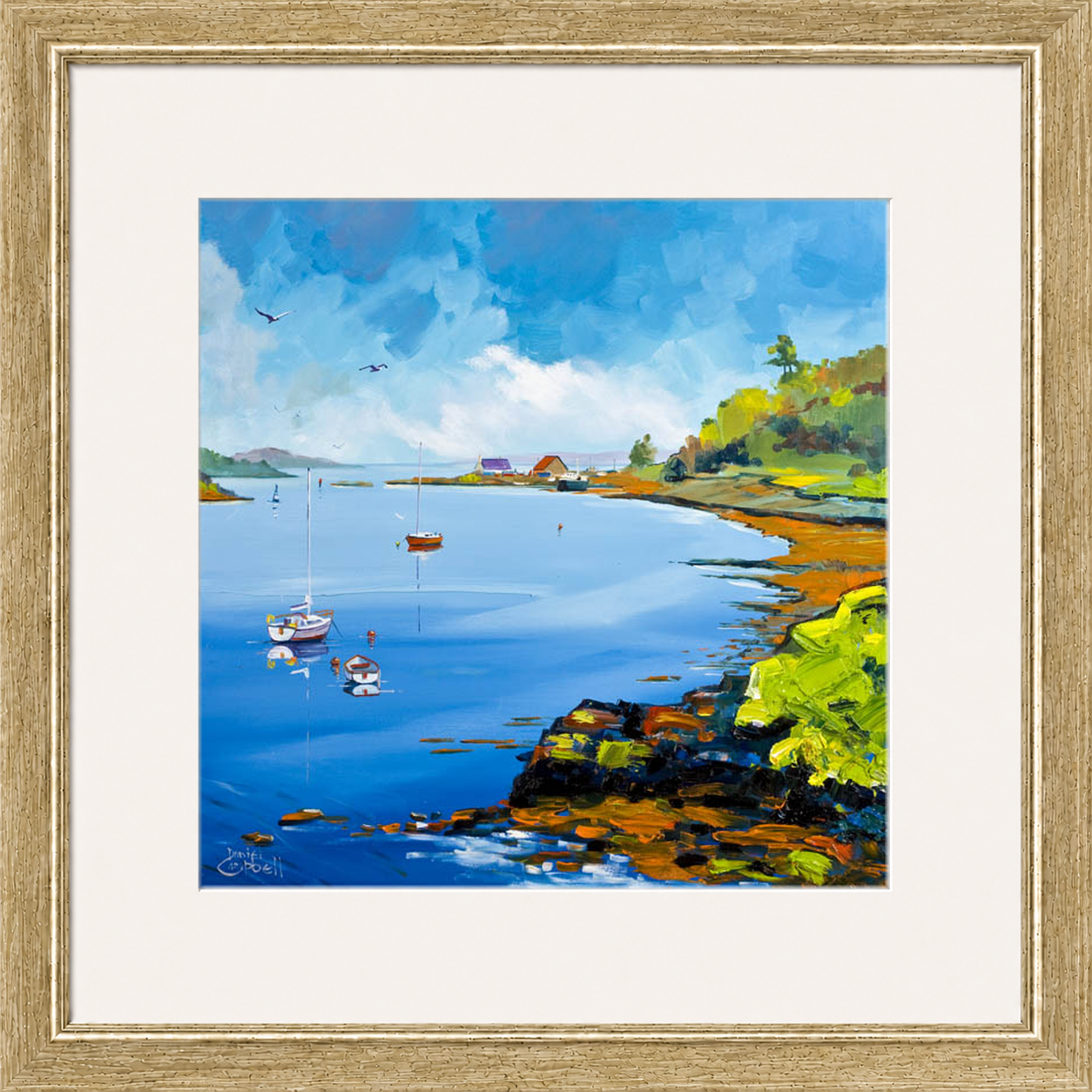 Calm Waters, Loch Fyne by Daniel Campbell
