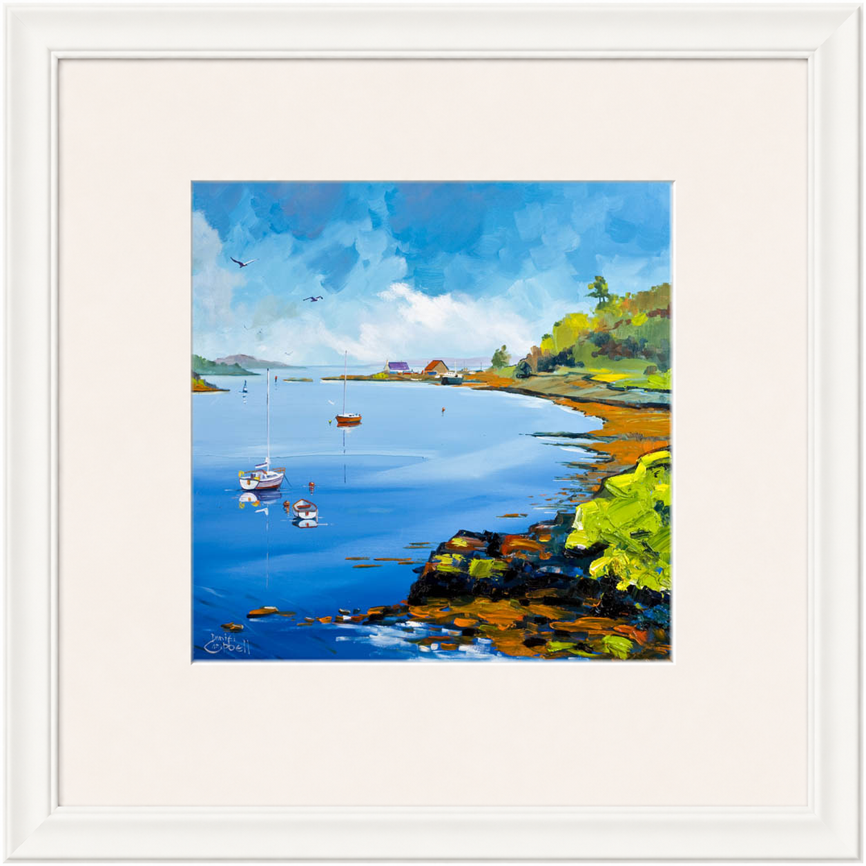 Calm Waters, Loch Fyne by Daniel Campbell