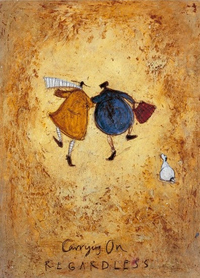 Carrying on Regardless by Sam Toft