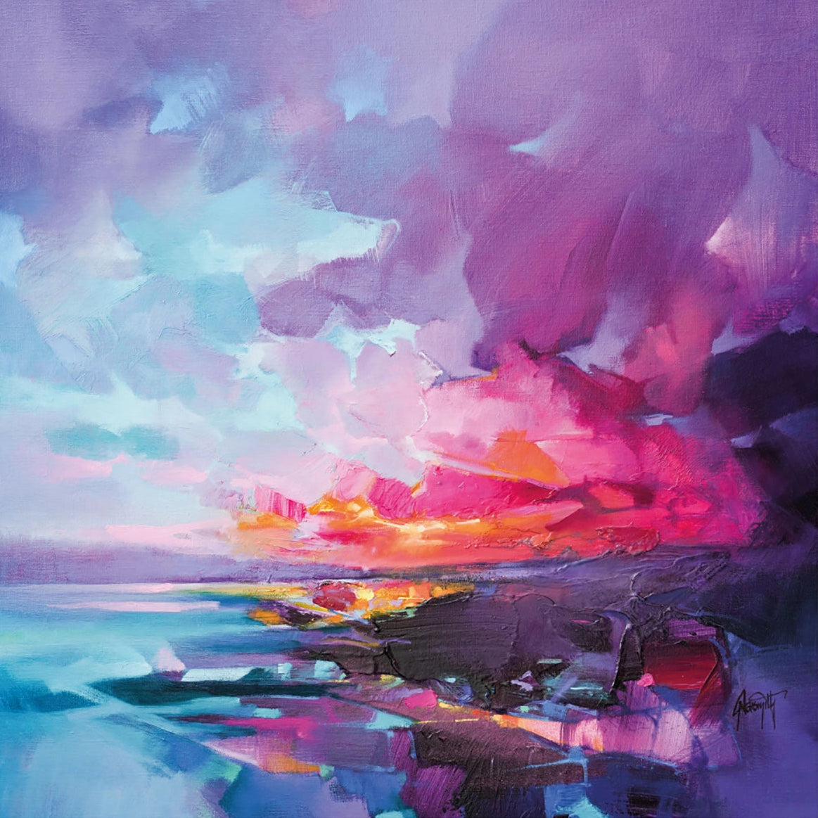 Dusk Magenta by  Scott Naismith