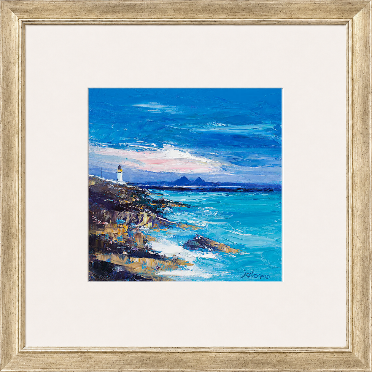 Dawnlight on Loch Indaal by John Lowrie Morrison (Jolomo)