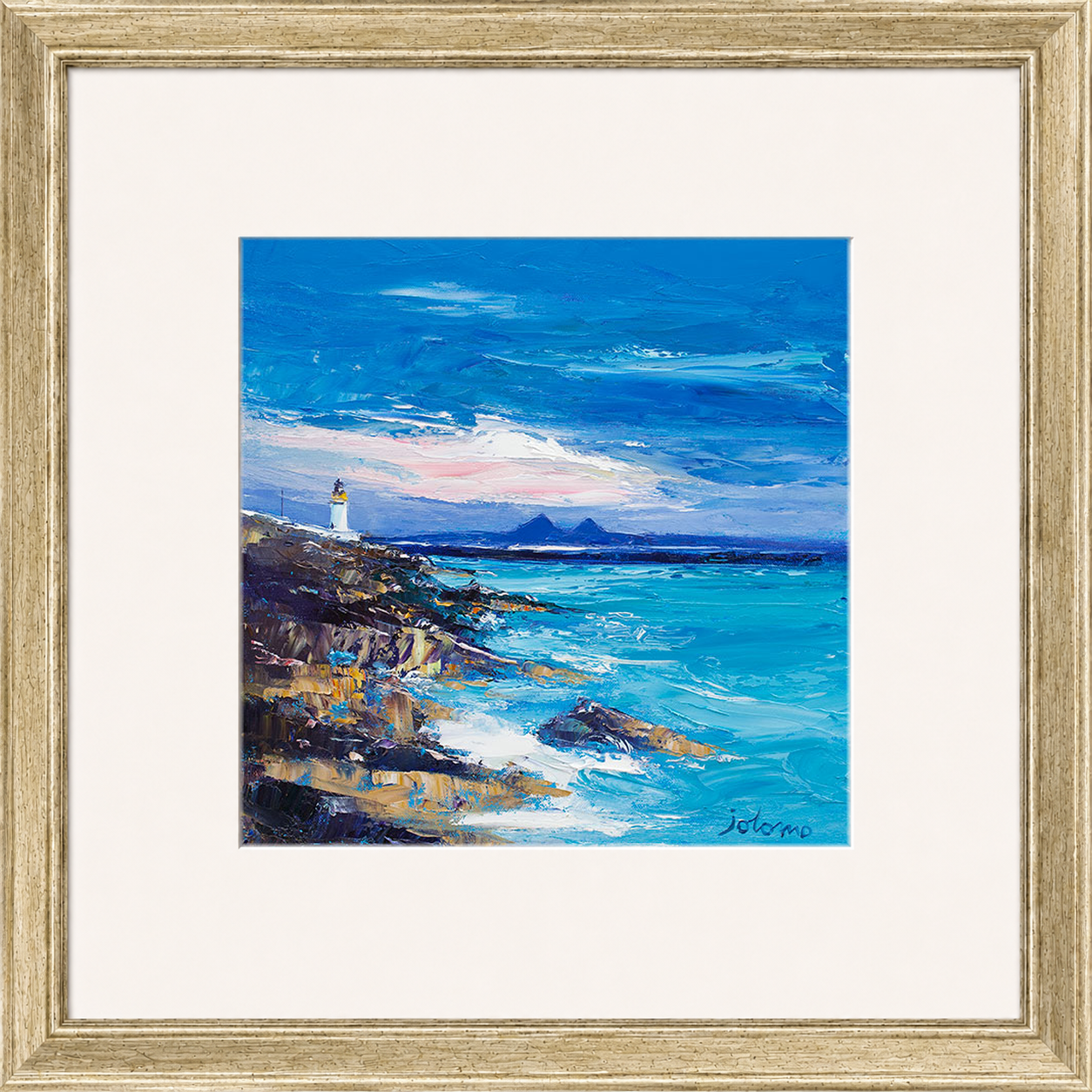Dawnlight on Loch Indaal by John Lowrie Morrison (Jolomo)