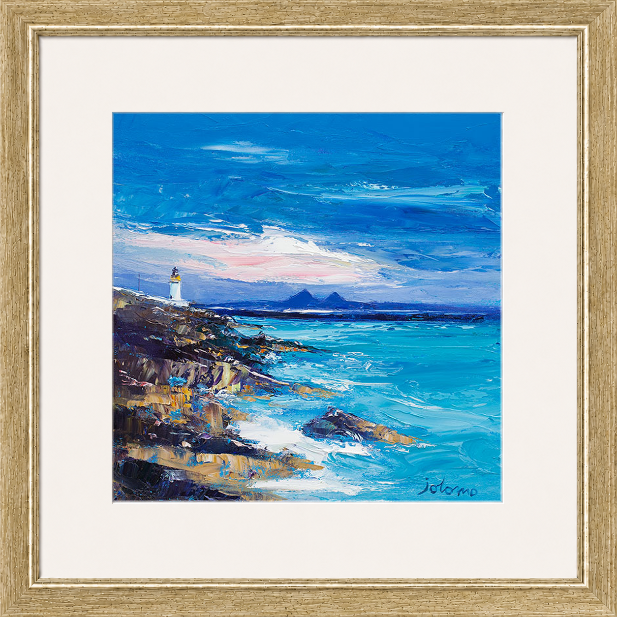 Dawnlight on Loch Indaal by John Lowrie Morrison (Jolomo)