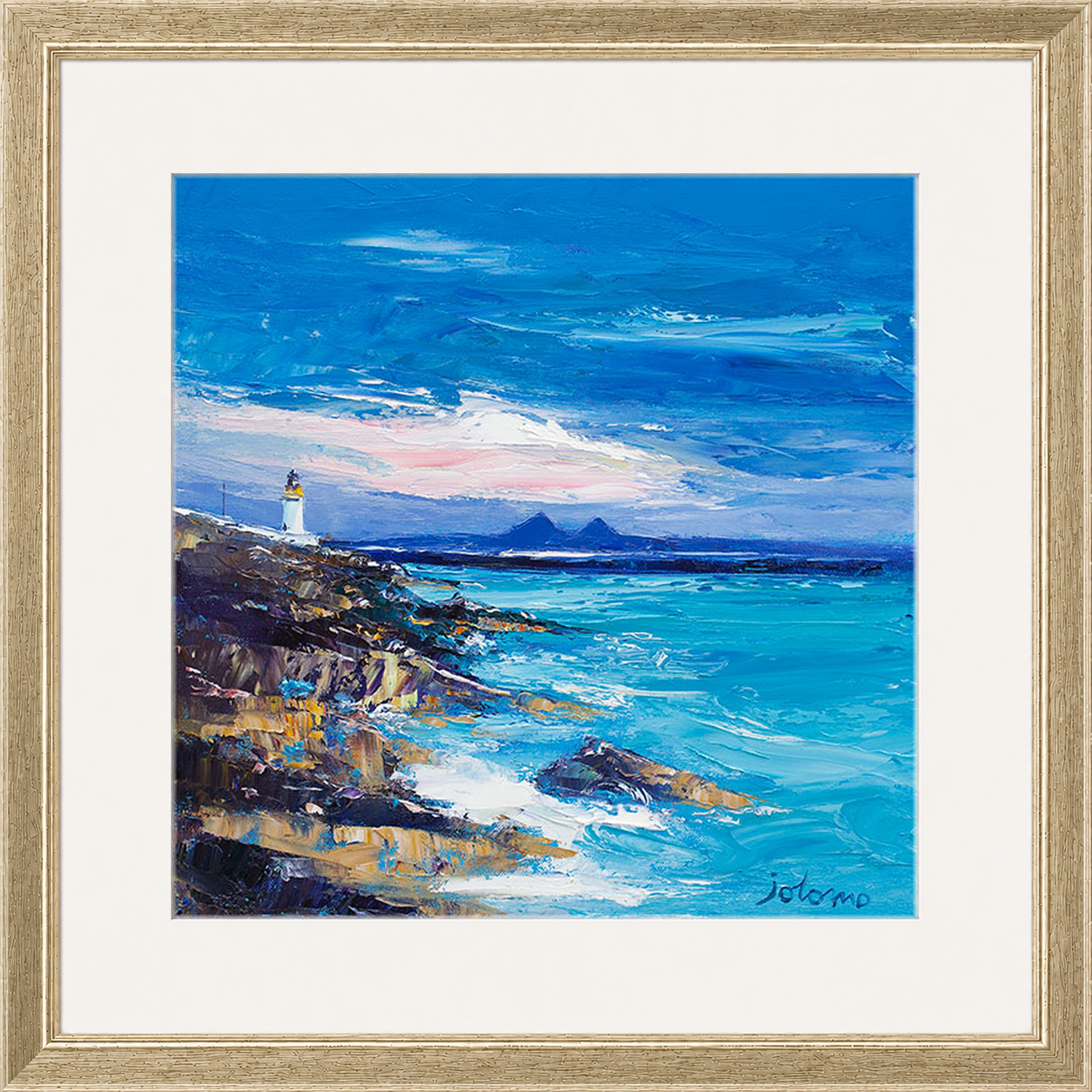 Dawnlight on Loch Indaal by John Lowrie Morrison (Jolomo)