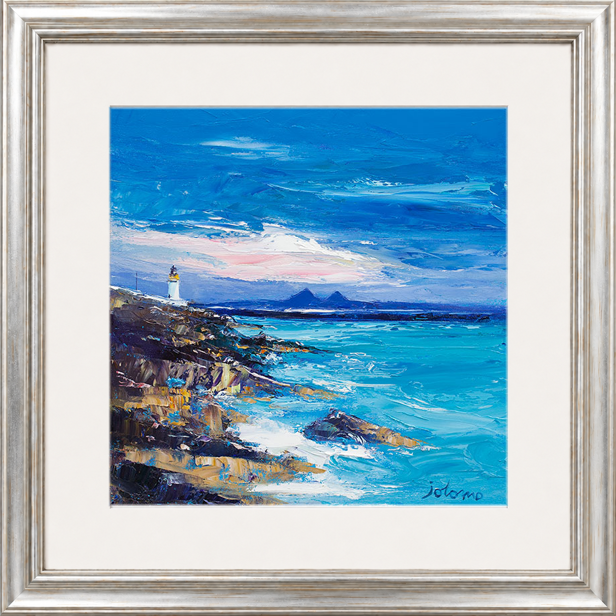 Dawnlight on Loch Indaal by John Lowrie Morrison (Jolomo)