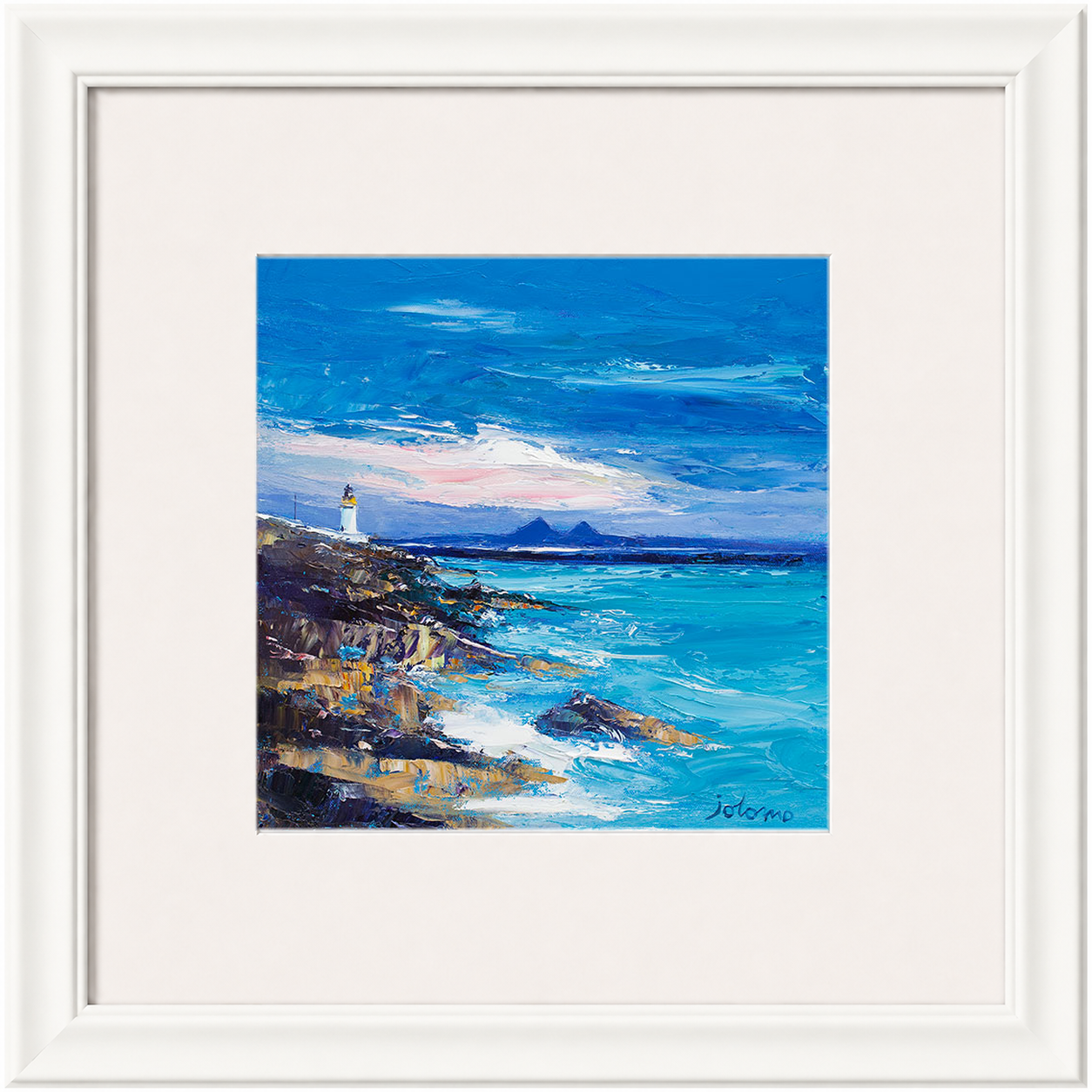 Dawnlight on Loch Indaal by John Lowrie Morrison (Jolomo)