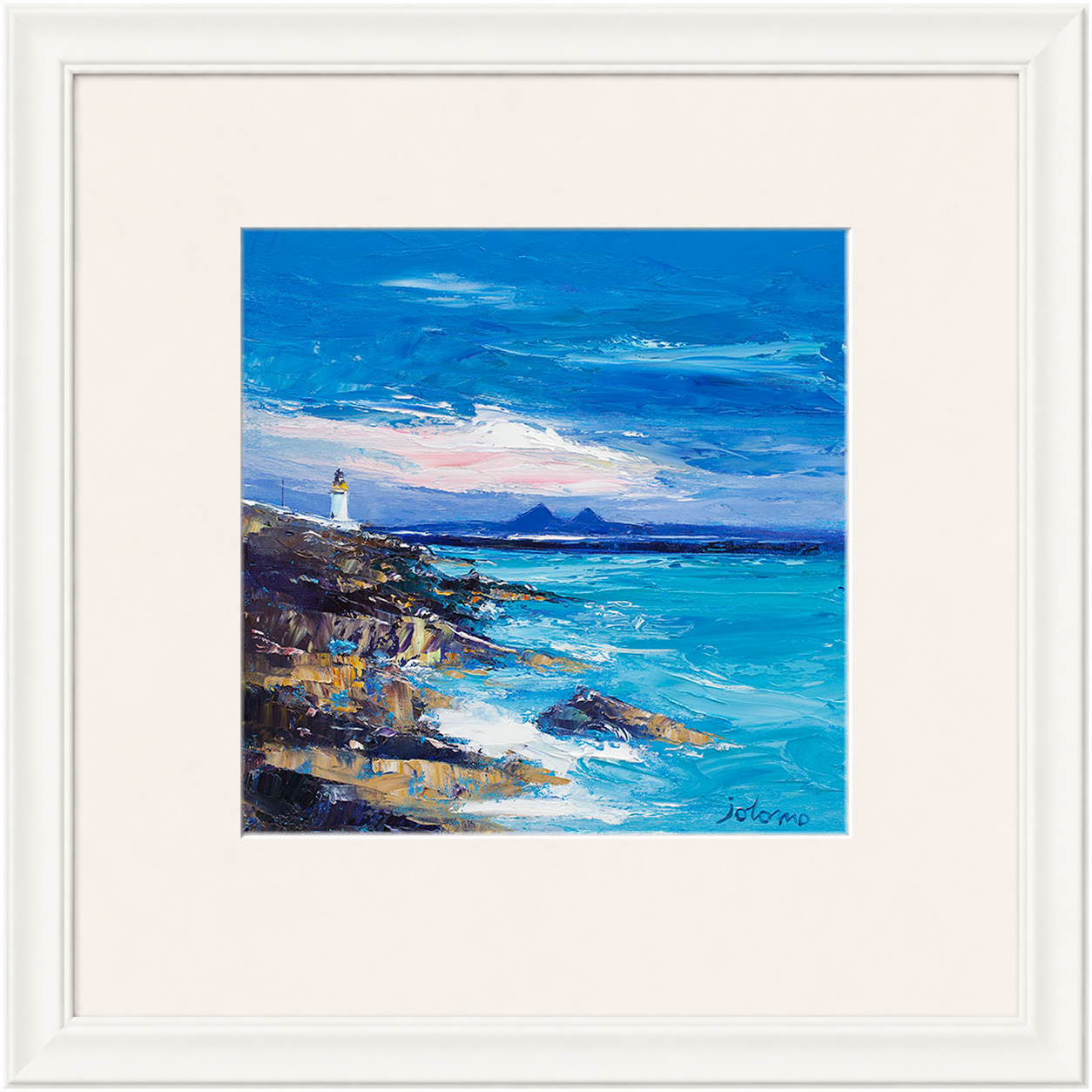 Dawnlight on Loch Indaal by John Lowrie Morrison (Jolomo)