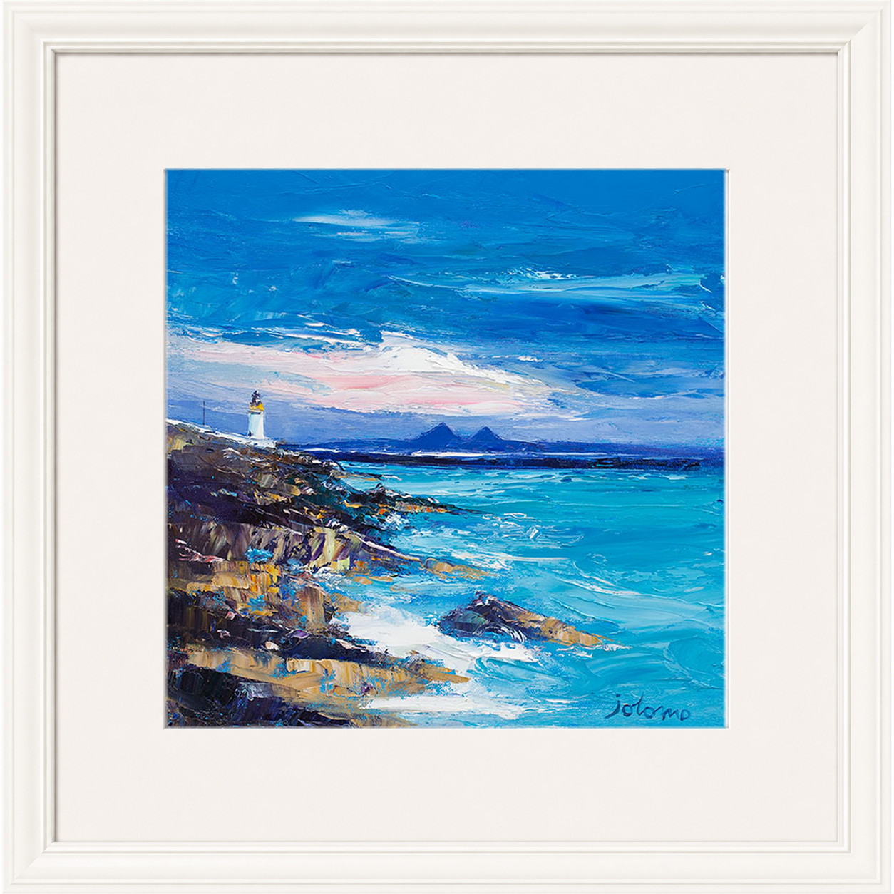 Dawnlight on Loch Indaal by John Lowrie Morrison (Jolomo)