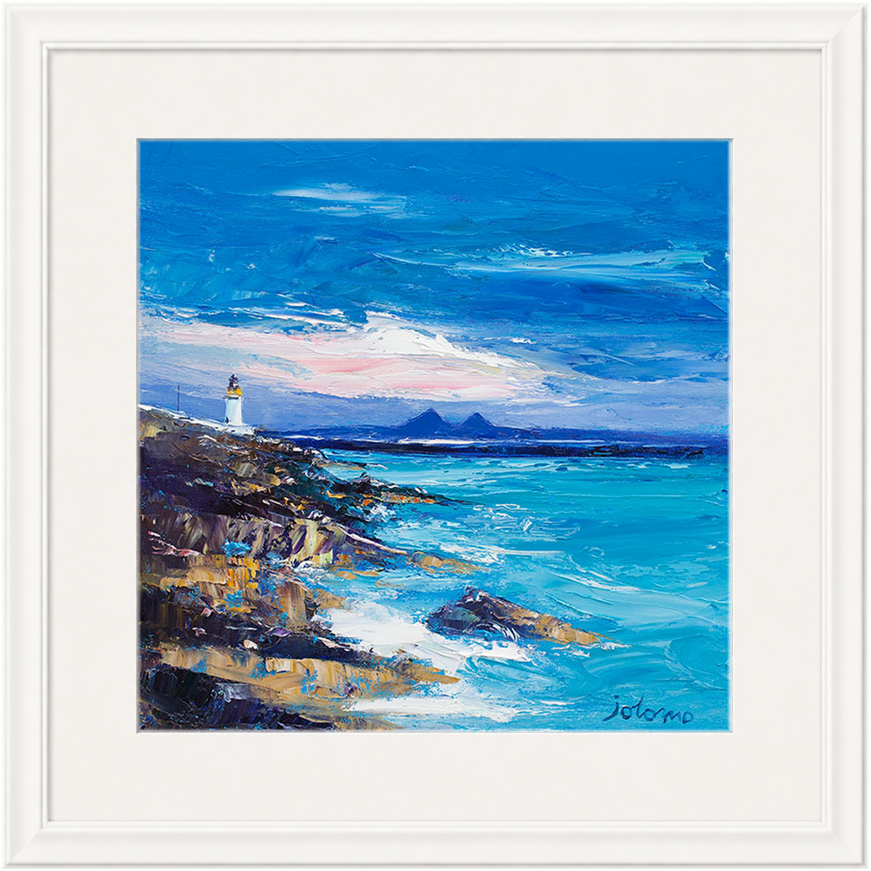 Dawnlight on Loch Indaal by John Lowrie Morrison (Jolomo)