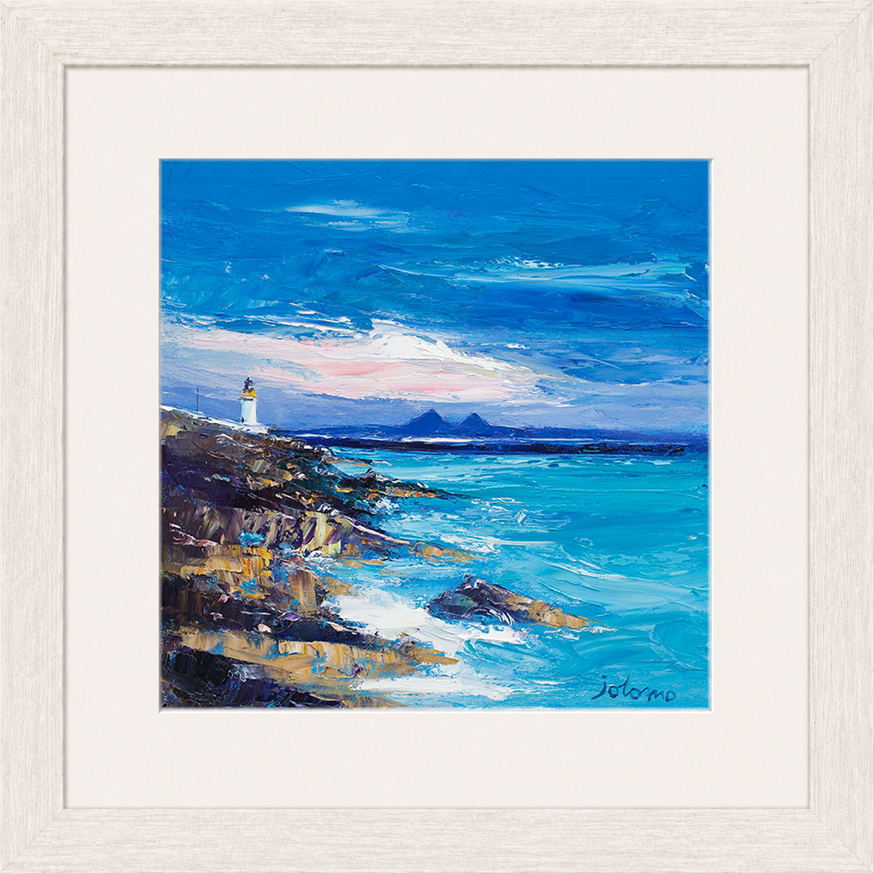 Dawnlight on Loch Indaal by John Lowrie Morrison (Jolomo)