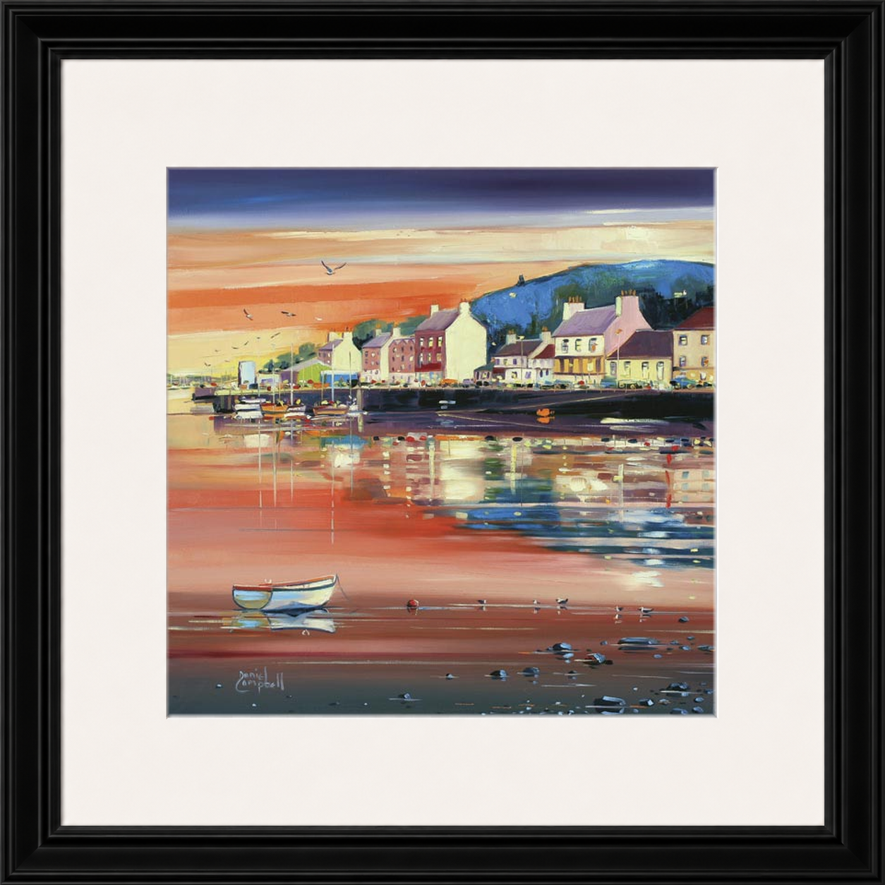 Day Closing Over Tarbert by Daniel Campbell