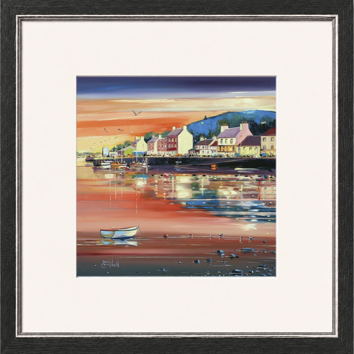 Day Closing Over Tarbert by Daniel Campbell