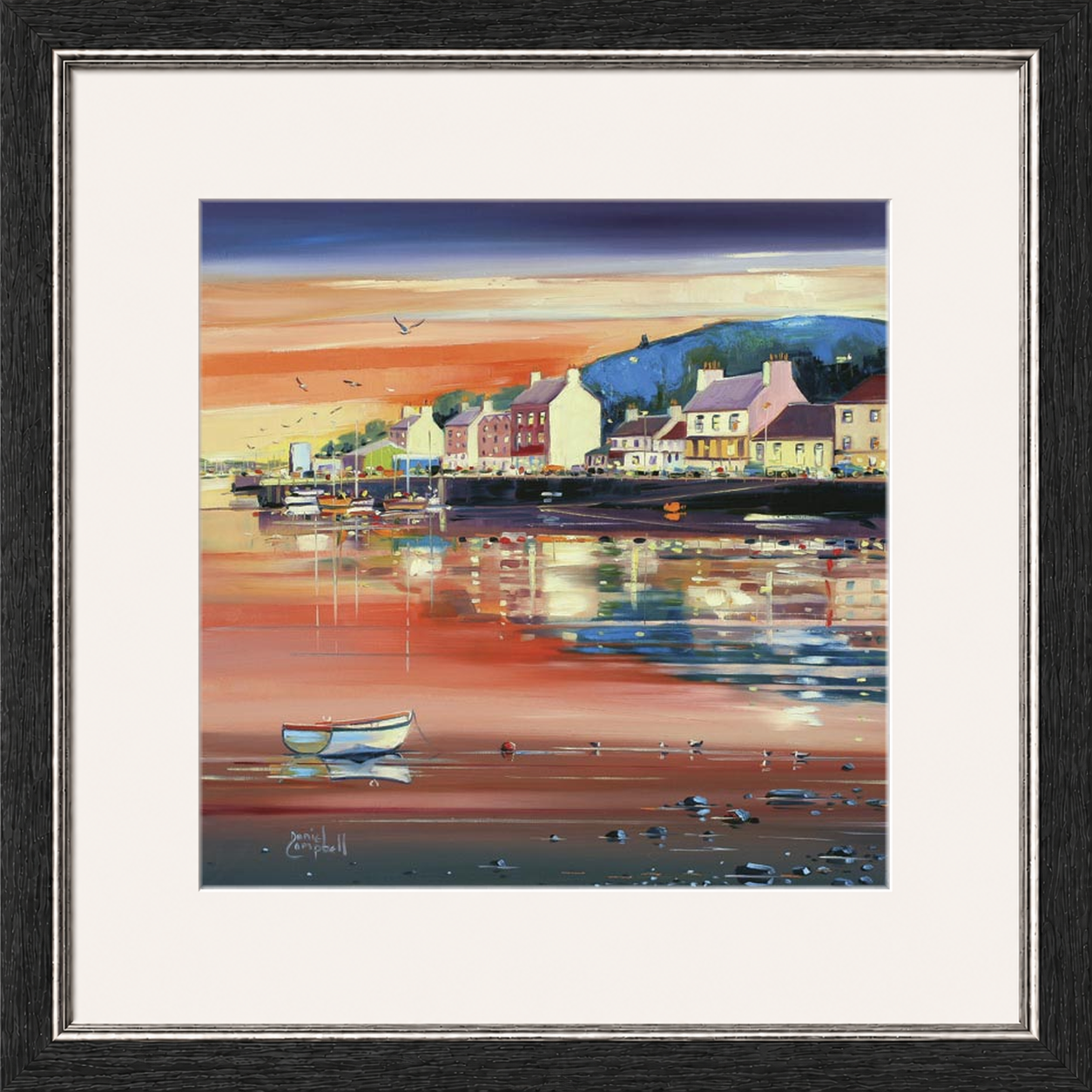 Day Closing Over Tarbert by Daniel Campbell