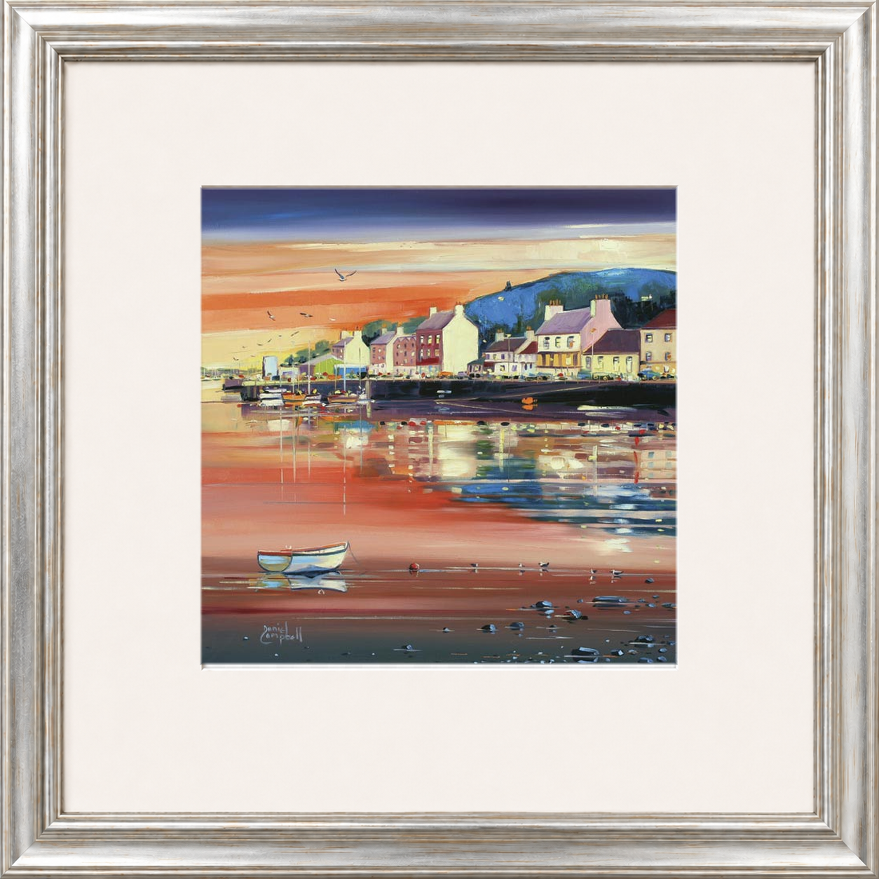 Day Closing Over Tarbert by Daniel Campbell