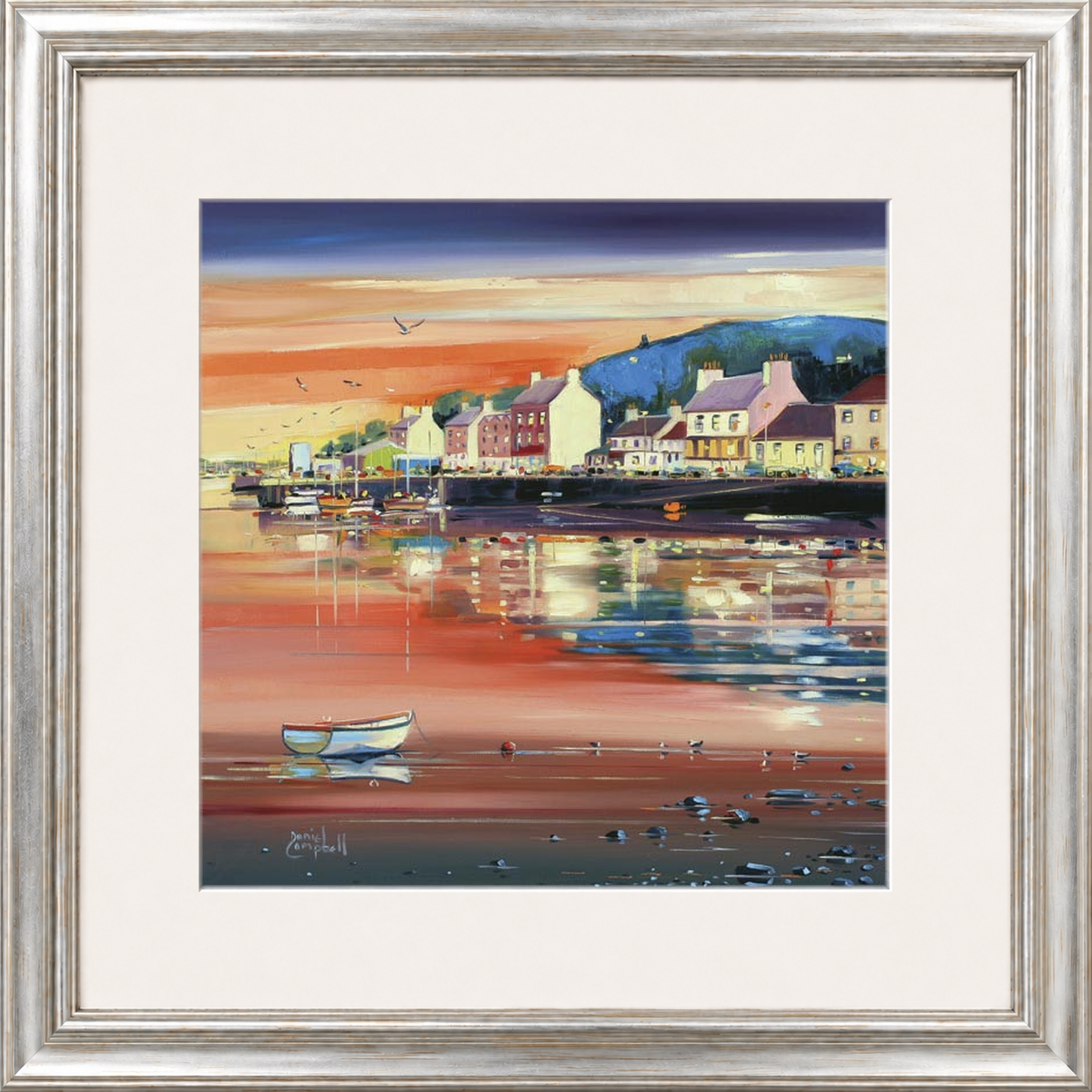 Day Closing Over Tarbert by Daniel Campbell