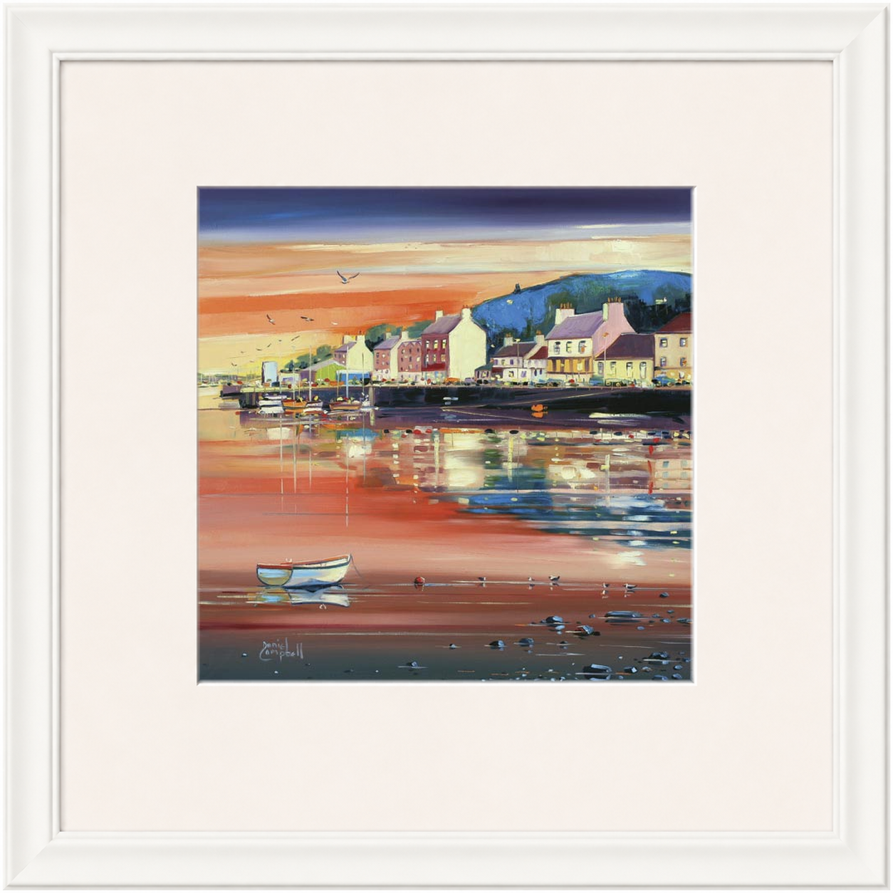Day Closing Over Tarbert by Daniel Campbell