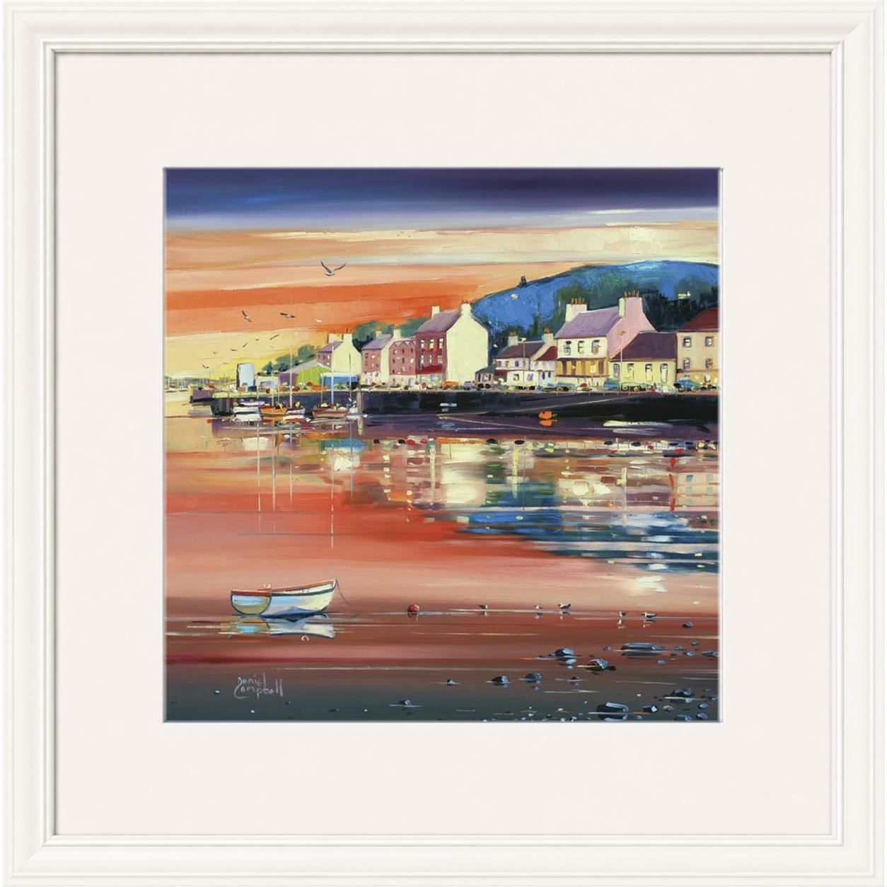 Day Closing Over Tarbert by Daniel Campbell