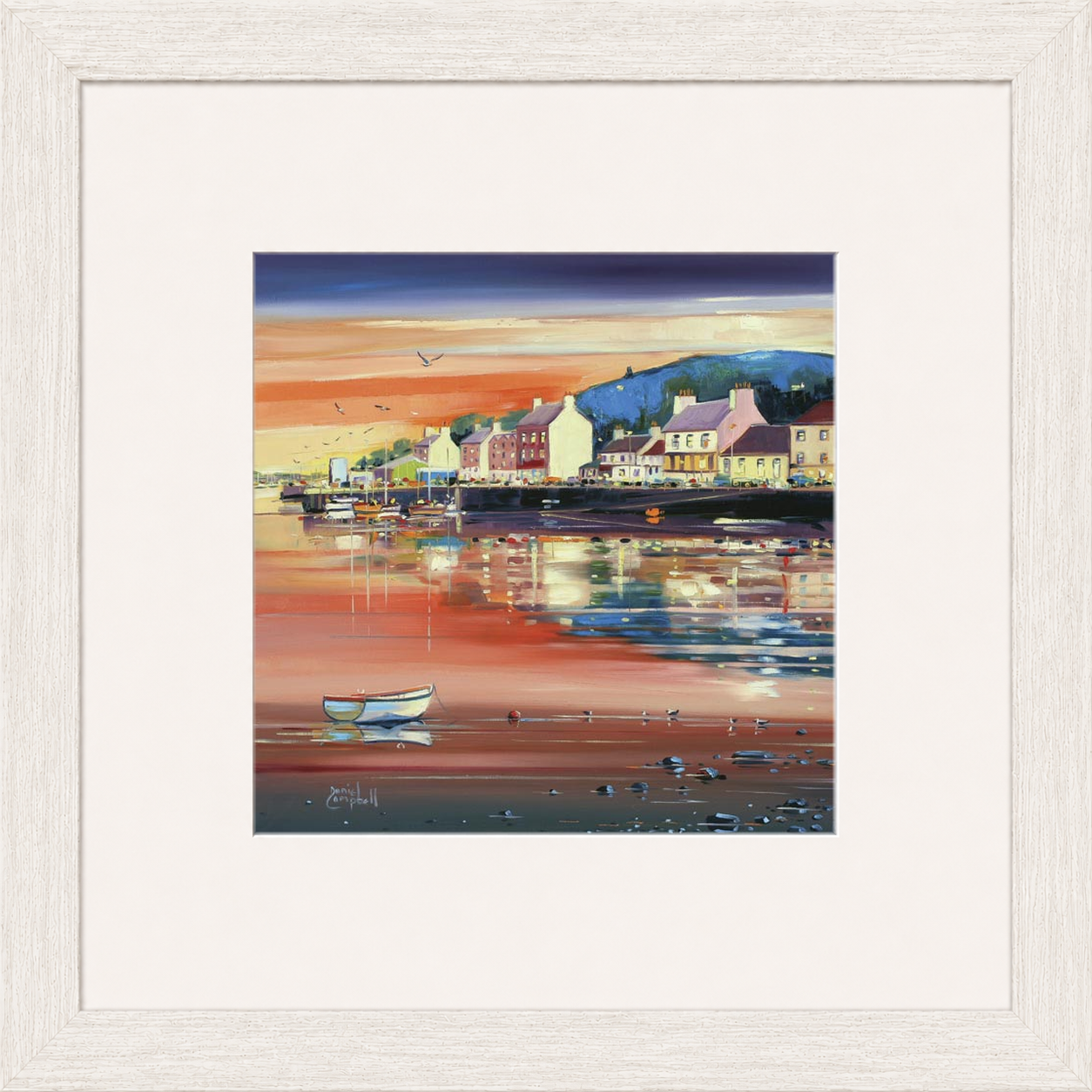 Day Closing Over Tarbert by Daniel Campbell