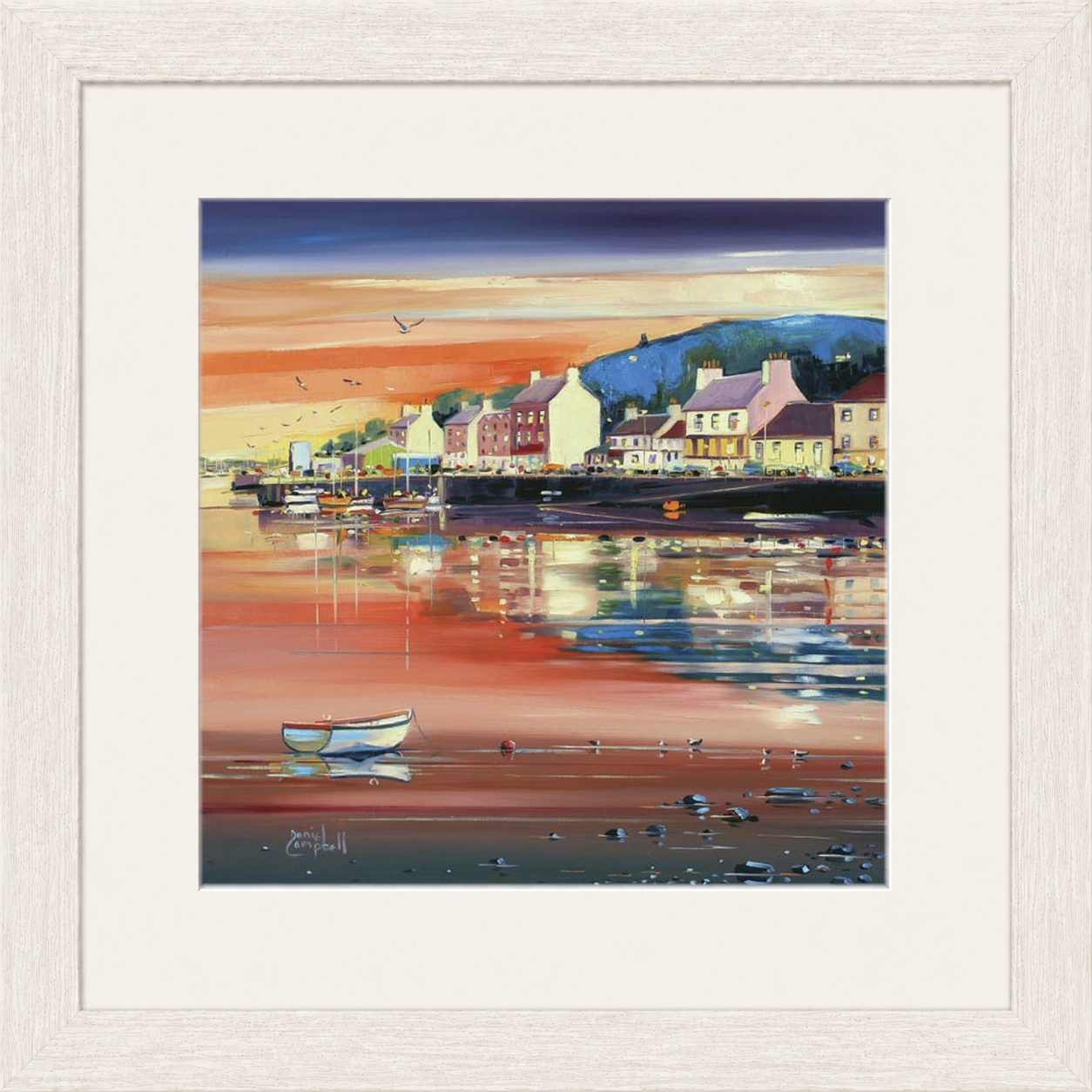 Day Closing Over Tarbert by Daniel Campbell