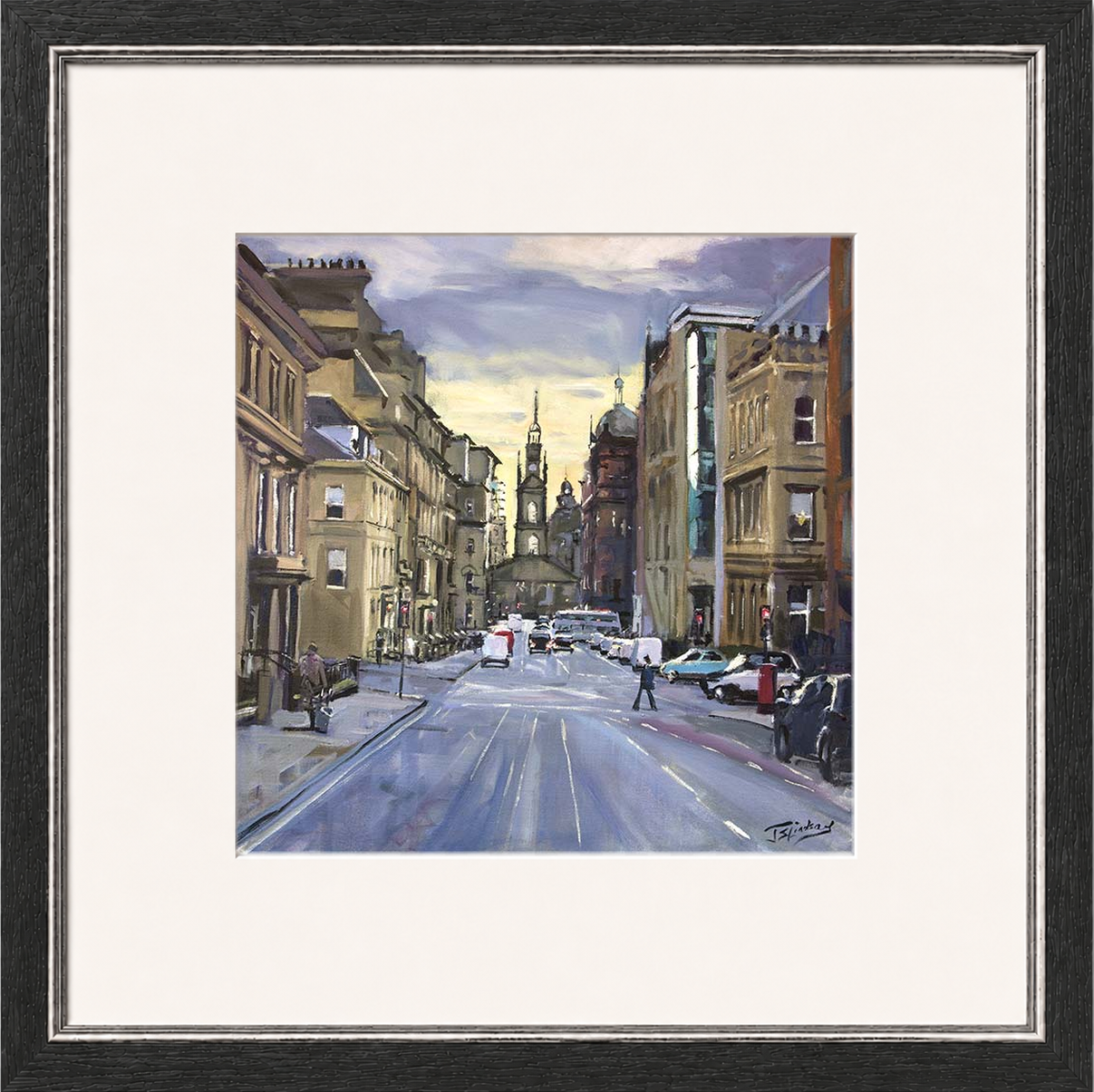 Early Morning, Towards St George's, Edinburgh by James Somerville Lindsay