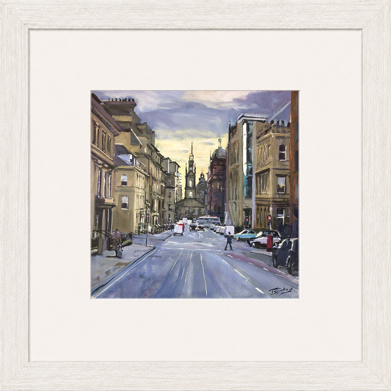 Early Morning, Towards St George's, Edinburgh by James Somerville Lindsay