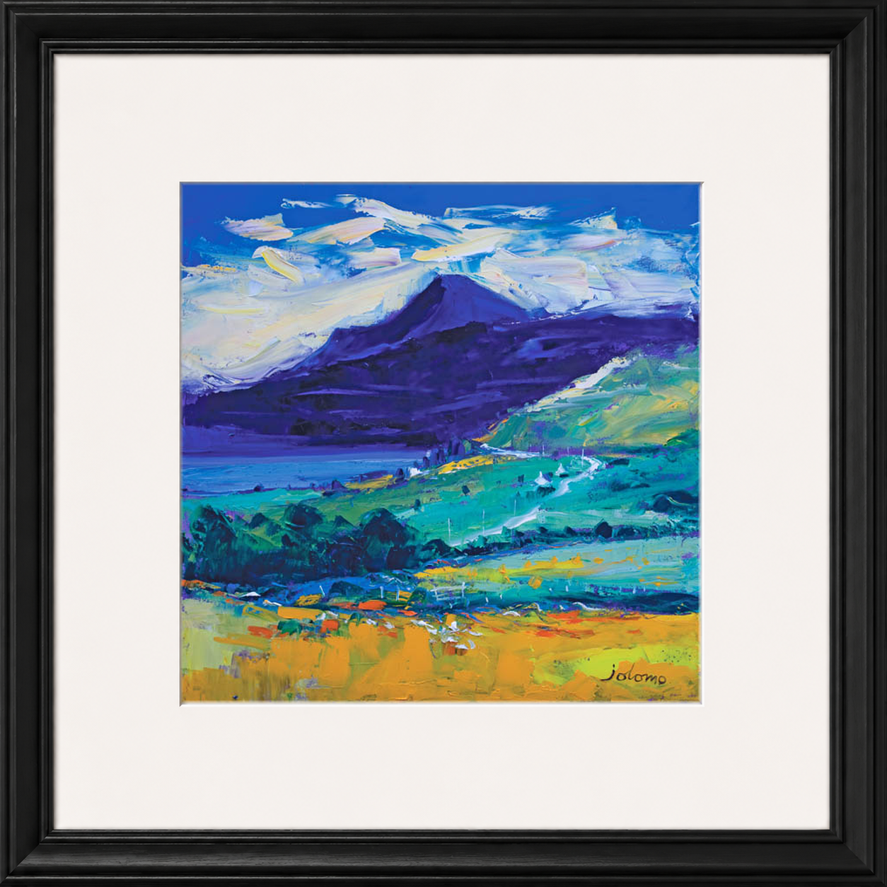 Evening Light on Ben Talla, Mull by John Lowrie Morrison (Jolomo)