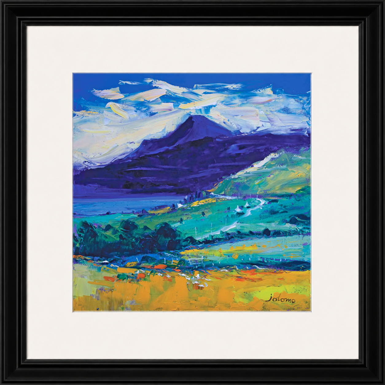 Evening Light on Ben Talla, Mull by John Lowrie Morrison (Jolomo)