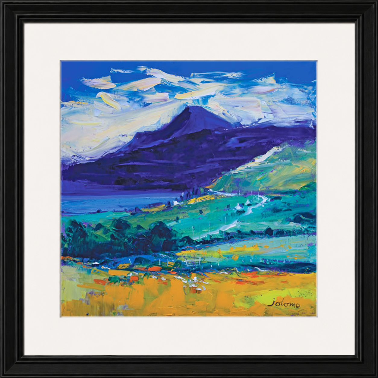 Evening Light on Ben Talla, Mull by John Lowrie Morrison (Jolomo)