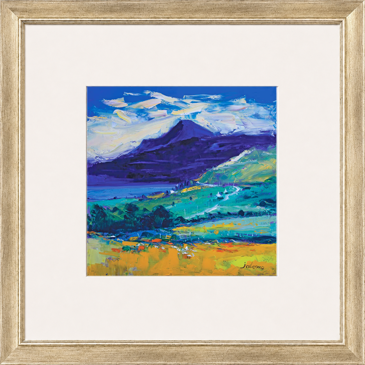 Evening Light on Ben Talla, Mull by John Lowrie Morrison (Jolomo)