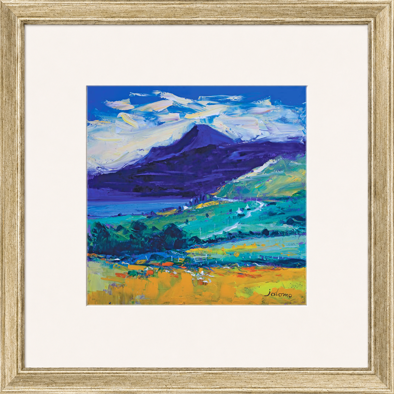 Evening Light on Ben Talla, Mull by John Lowrie Morrison (Jolomo)