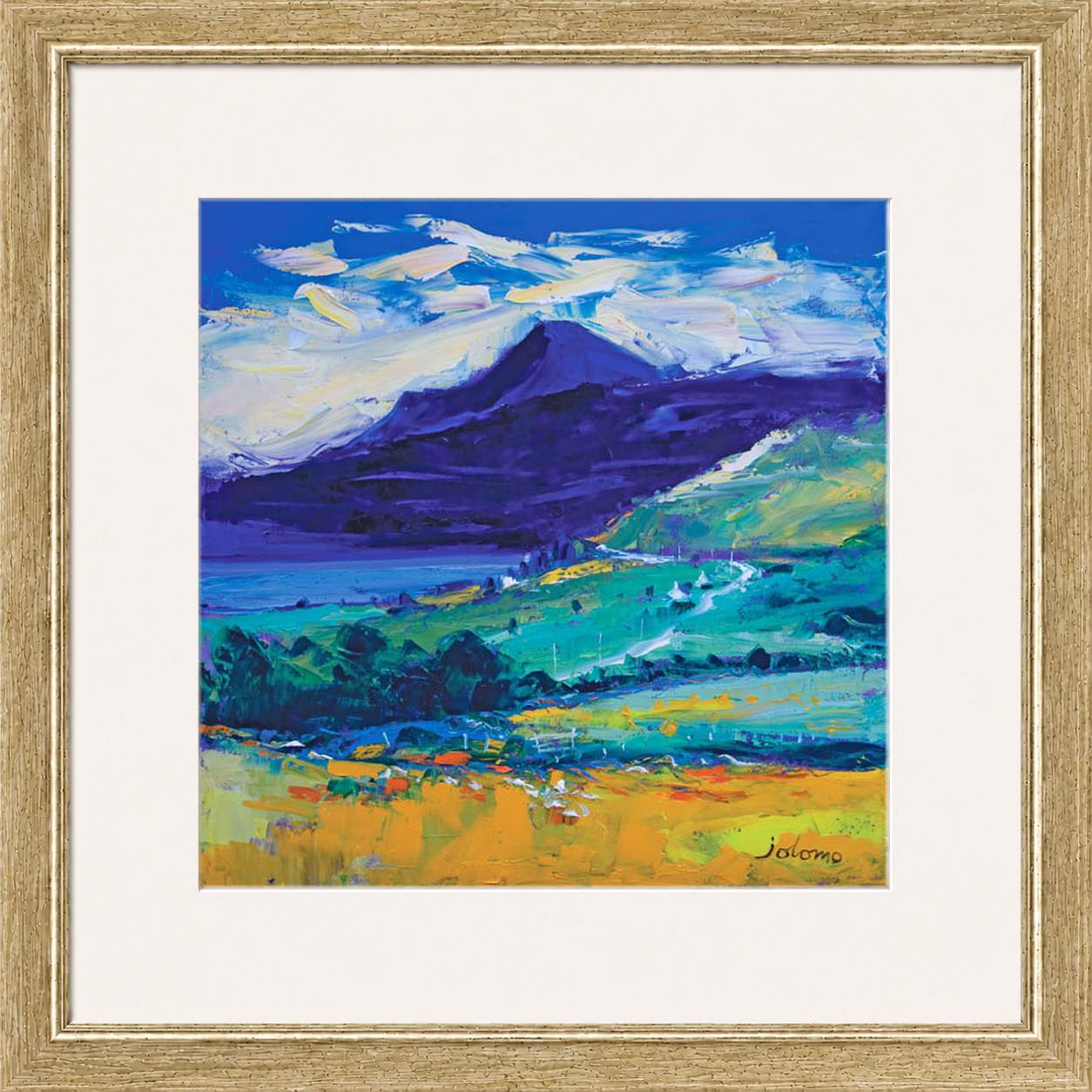 Evening Light on Ben Talla, Mull by John Lowrie Morrison (Jolomo)