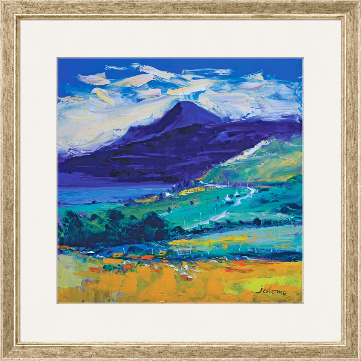 Evening Light on Ben Talla, Mull by John Lowrie Morrison (Jolomo)