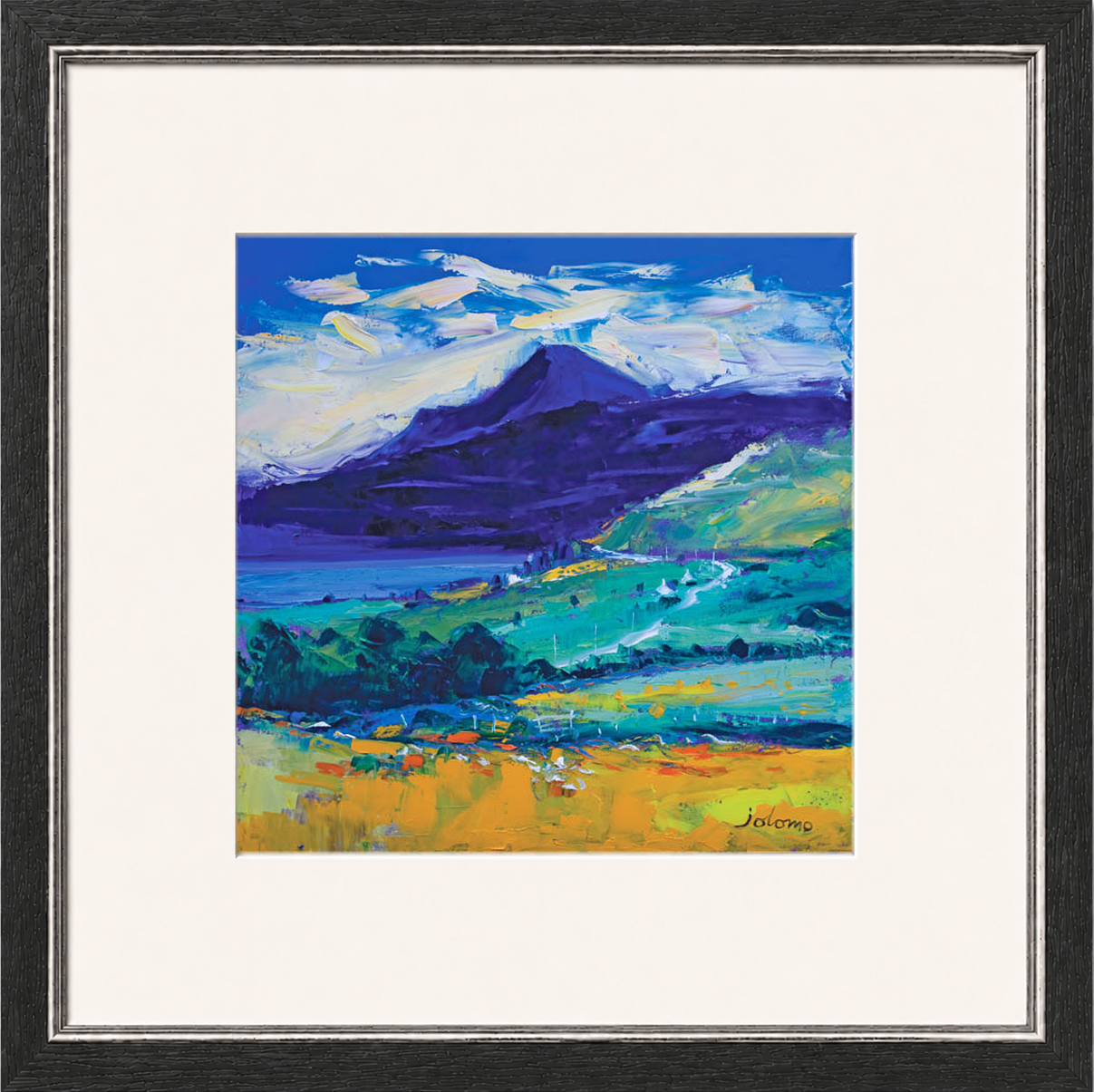 Evening Light on Ben Talla, Mull by John Lowrie Morrison (Jolomo)