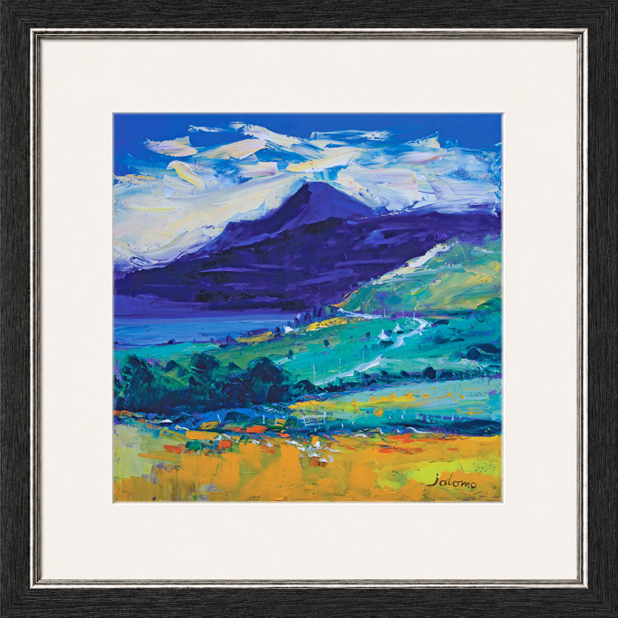 Evening Light on Ben Talla, Mull by John Lowrie Morrison (Jolomo)