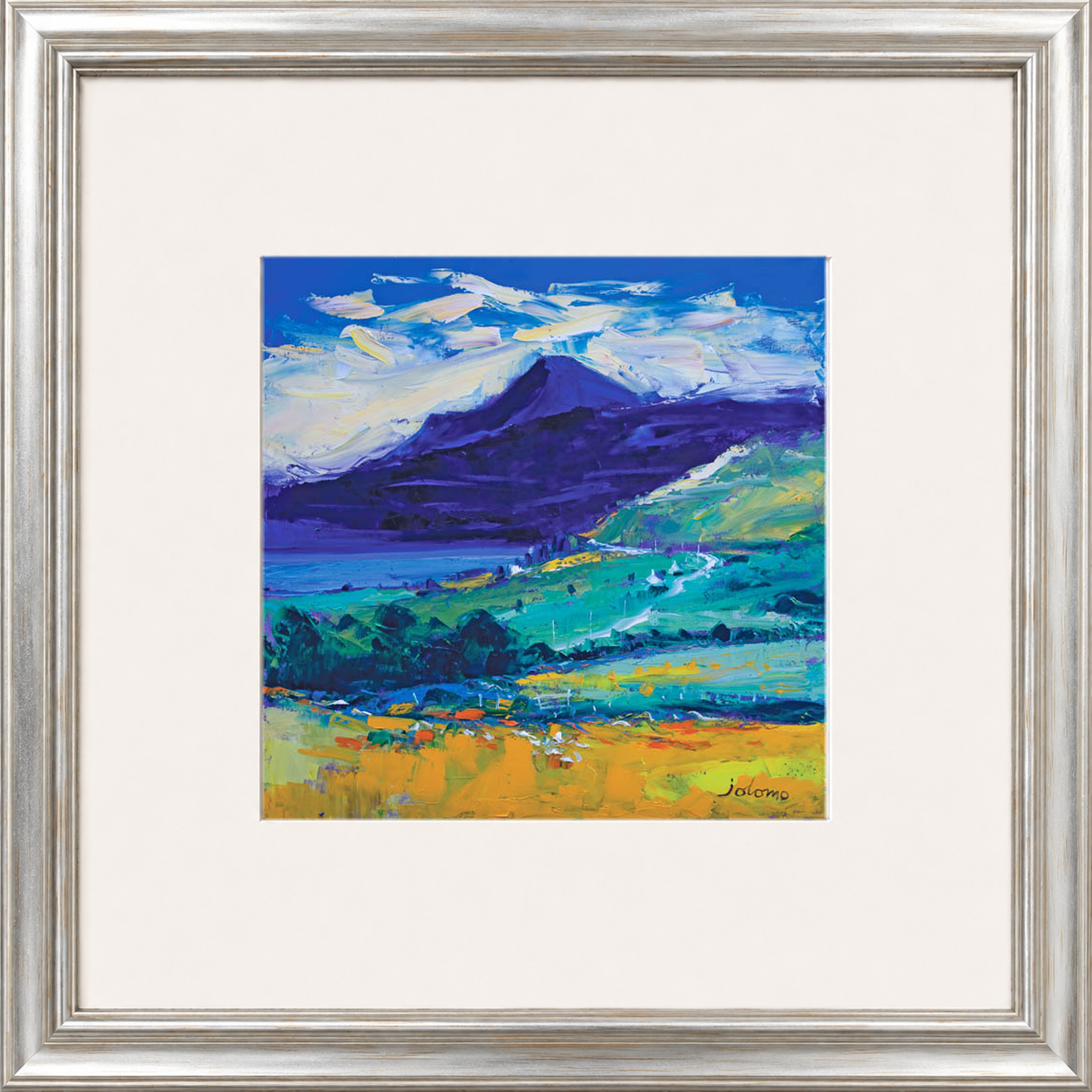 Evening Light on Ben Talla, Mull by John Lowrie Morrison (Jolomo)