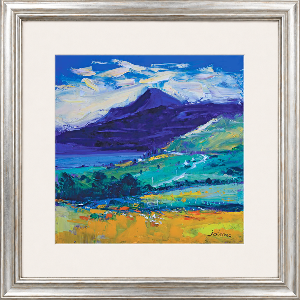 Evening Light on Ben Talla, Mull by John Lowrie Morrison (Jolomo)