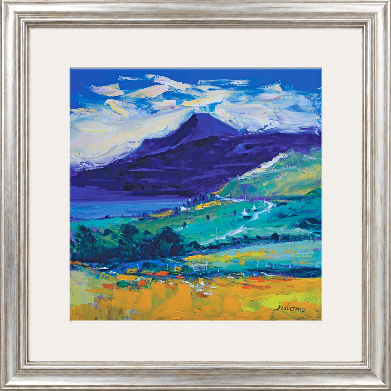 Evening Light on Ben Talla, Mull by John Lowrie Morrison (Jolomo)