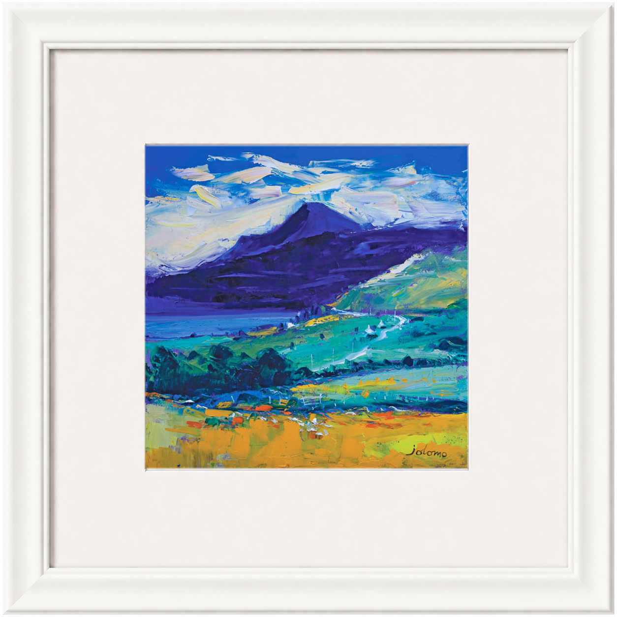 Evening Light on Ben Talla, Mull by John Lowrie Morrison (Jolomo)