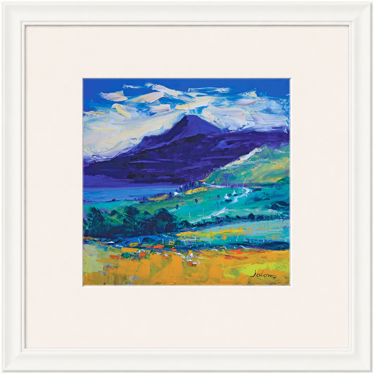 Evening Light on Ben Talla, Mull by John Lowrie Morrison (Jolomo)