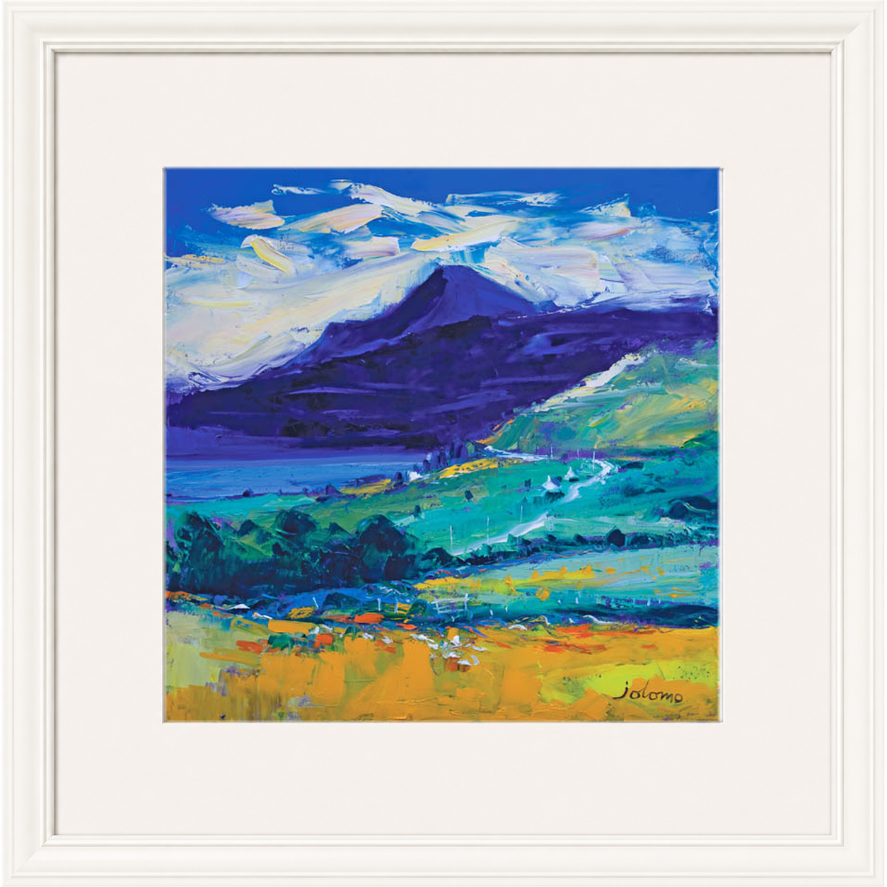 Evening Light on Ben Talla, Mull by John Lowrie Morrison (Jolomo)