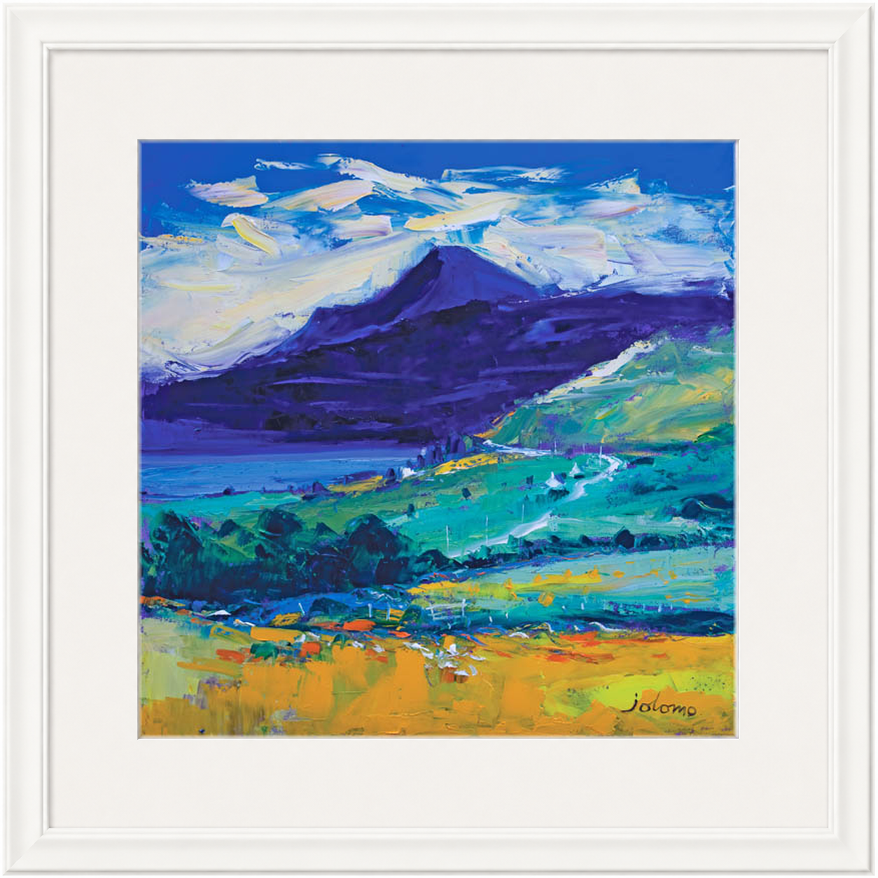 Evening Light on Ben Talla, Mull by John Lowrie Morrison (Jolomo)