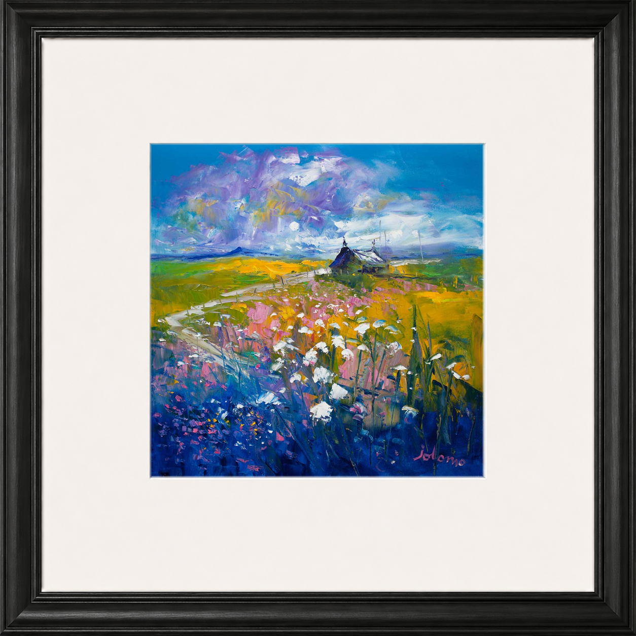Evening Light on the Kilchoan Road, Ardnamurchan by John Lowrie Morrison (Jolomo)