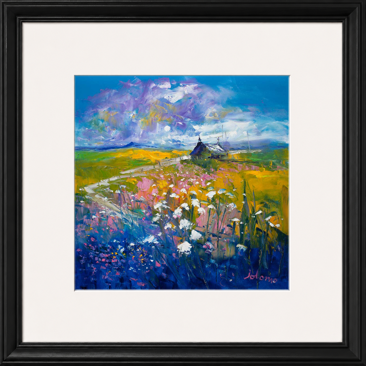 Evening Light on the Kilchoan Road, Ardnamurchan by John Lowrie Morrison (Jolomo)