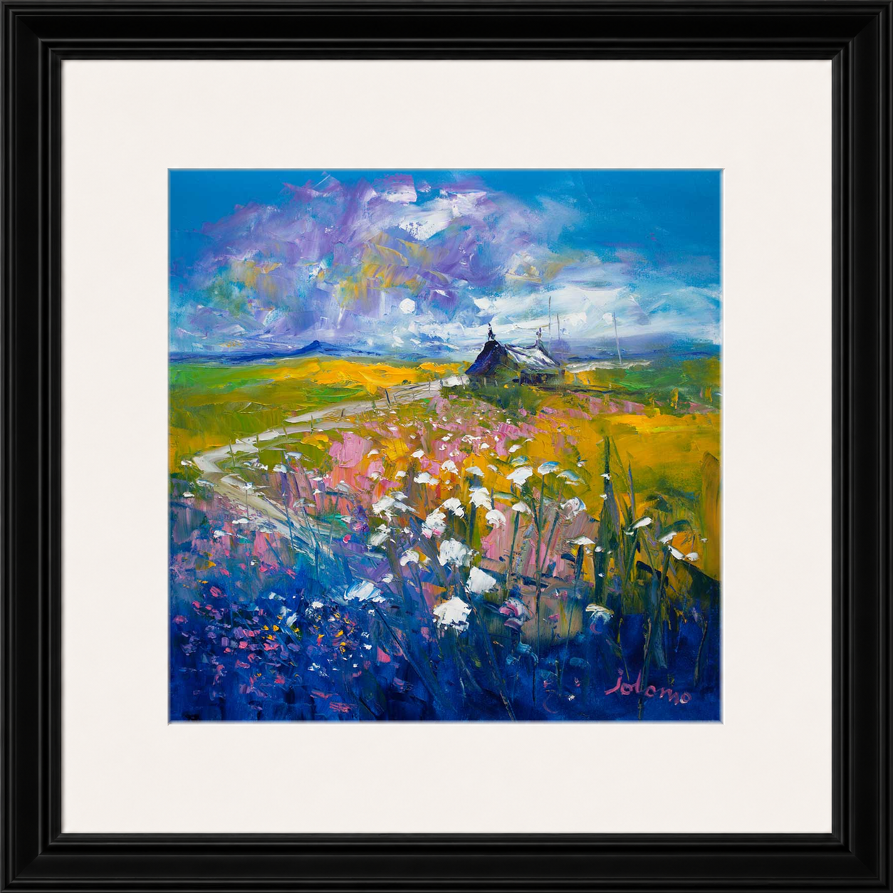 Evening Light on the Kilchoan Road, Ardnamurchan by John Lowrie Morrison (Jolomo)