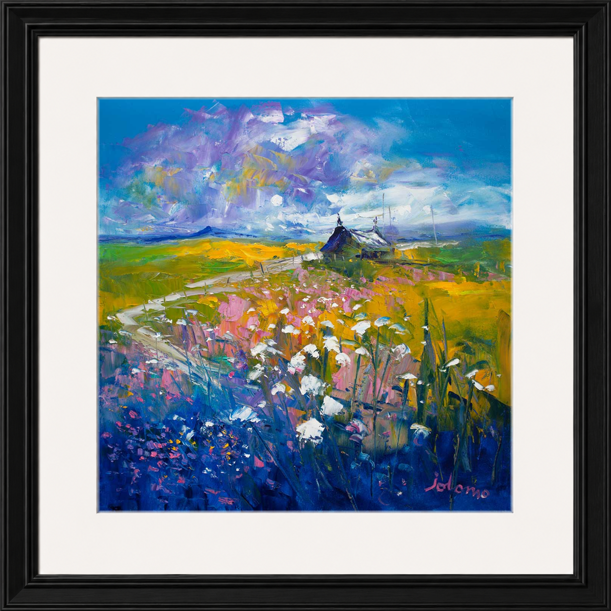 Evening Light on the Kilchoan Road, Ardnamurchan by John Lowrie Morrison (Jolomo)