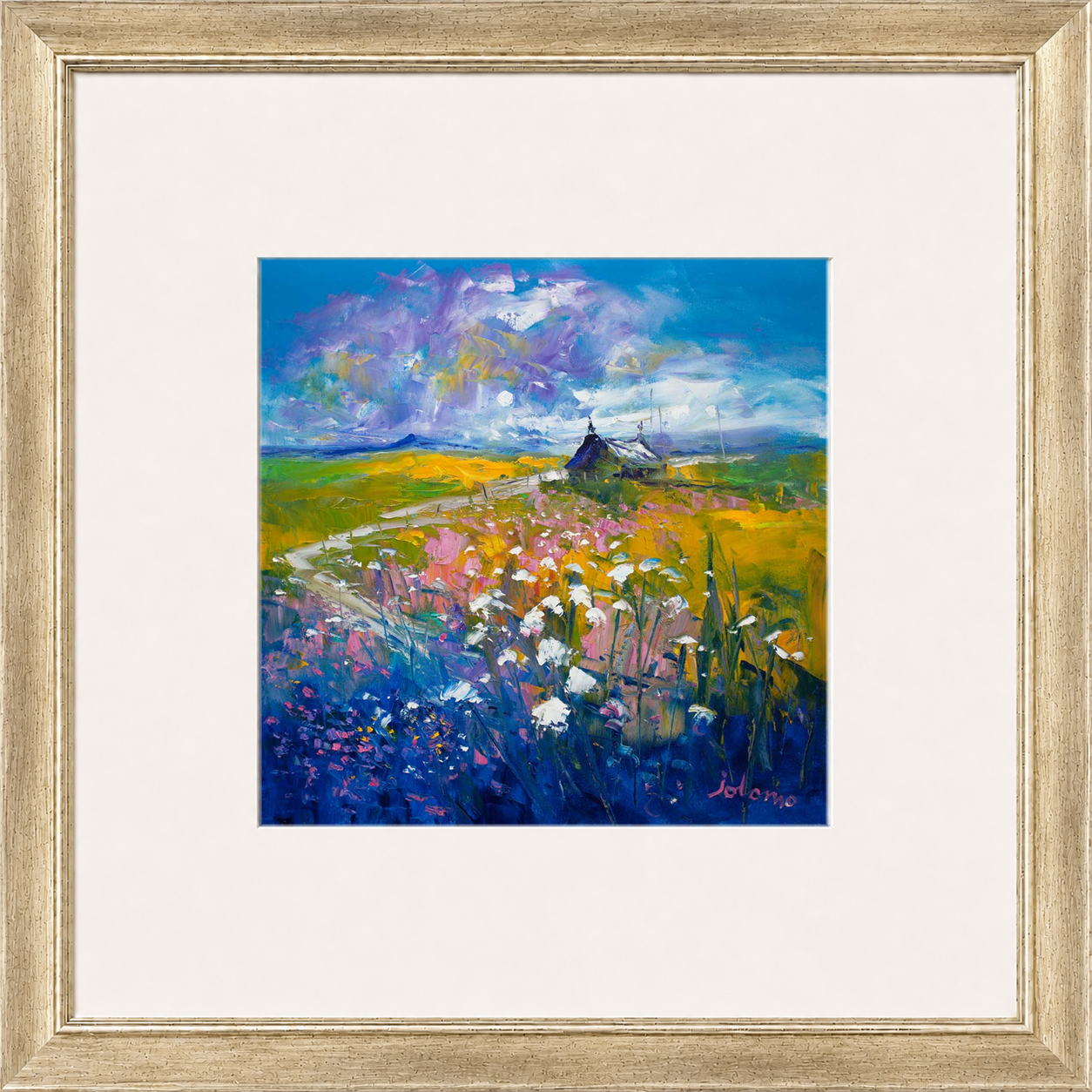 Evening Light on the Kilchoan Road, Ardnamurchan by John Lowrie Morrison (Jolomo)